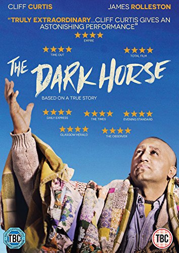 DVD cover for "The Dark Horse" featuring a man looking upwards.