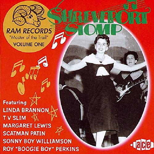 CD cover for “Shreveport Stomp” featuring a black and white photo of dancers.