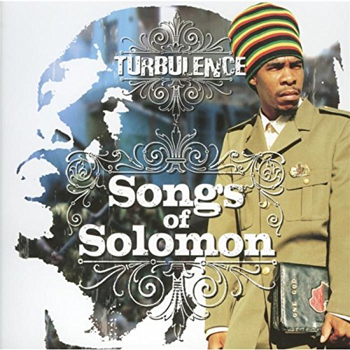 "Album cover with man in military uniform and striped hat, holding a book."
