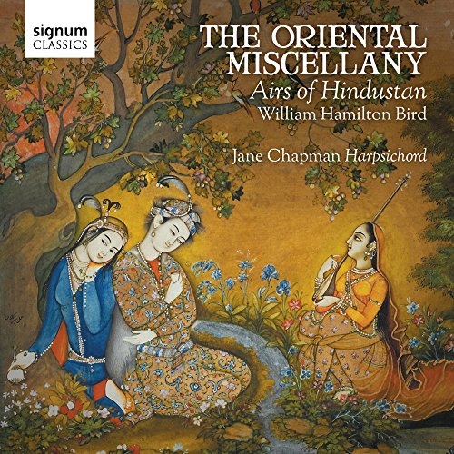 CD cover: miniature painting of women with musical instruments.