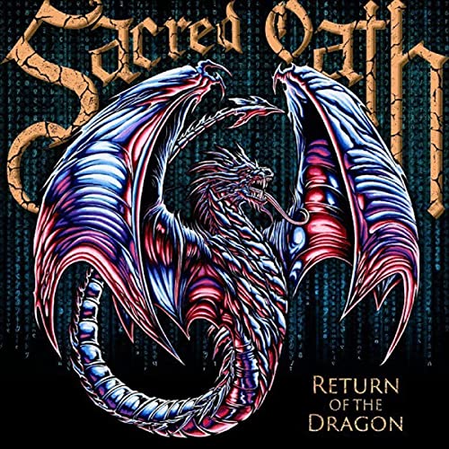 CD cover art featuring a red and blue dragon against a dark background.