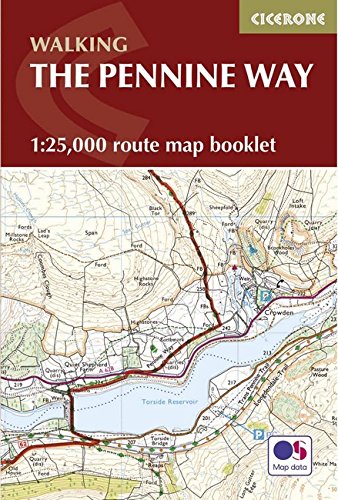 Pennine Way Map Booklet: 1:25,000 OS Route Mapping (British Long Distance)