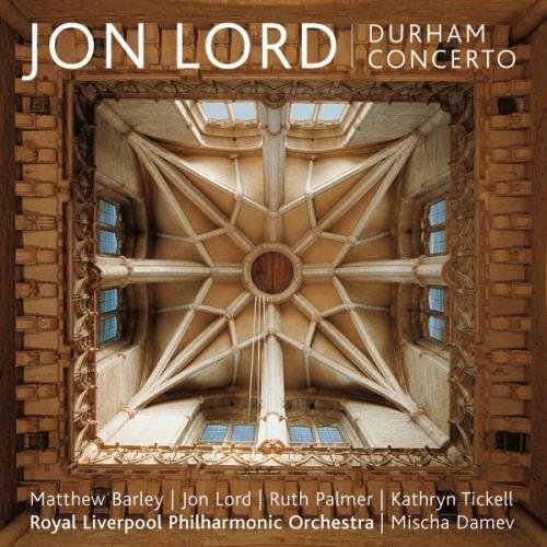 Album cover featuring a cathedral's ornate stone ceiling with artist and title text.