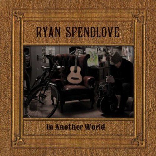 A CD cover featuring a man with guitars in a cluttered room.