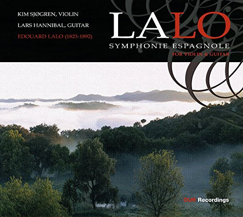 "CD cover with misty landscape and black header featuring white and red text."