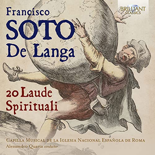 CD cover: sketch of a man straining to lift a large sphere.