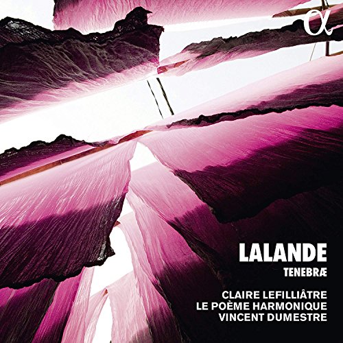 A CD cover with abstract pink and black design, featuring white text.