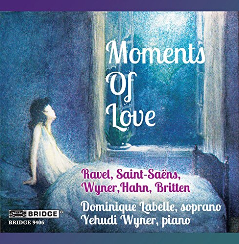 "CD cover art: woman in white dress sitting by a window, blue-toned."