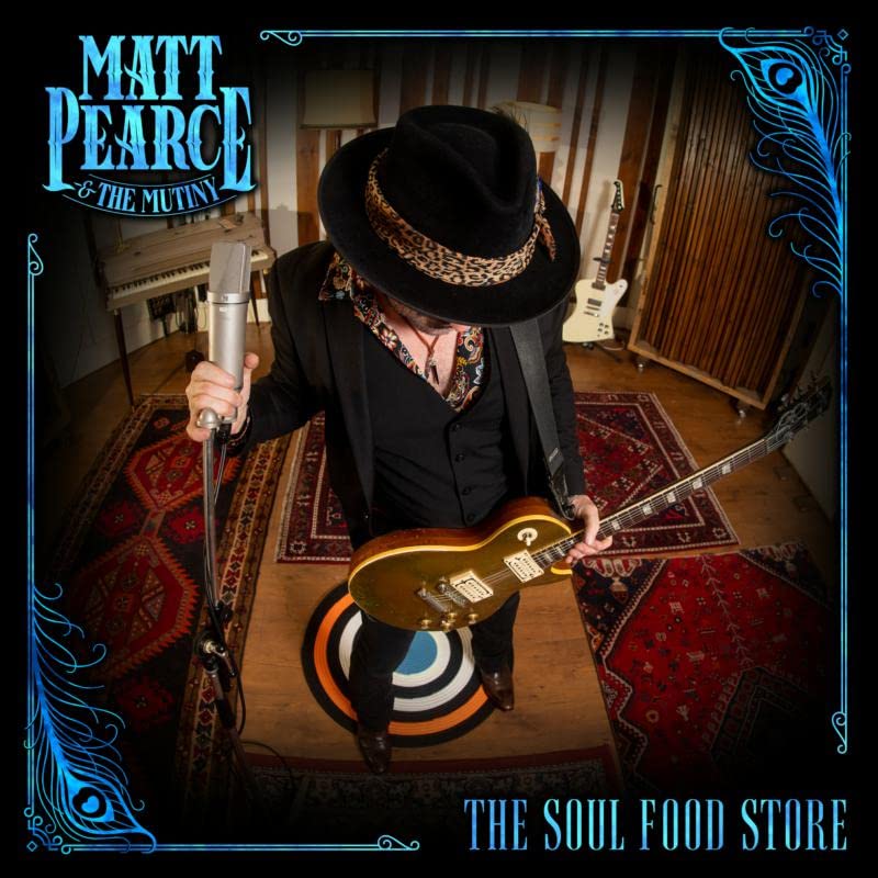 CD cover featuring Matt Pearce and The Mutiny, a musician with a guitar.