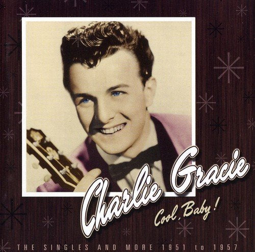 CD cover with vintage photo of man holding guitar, on dark red background.