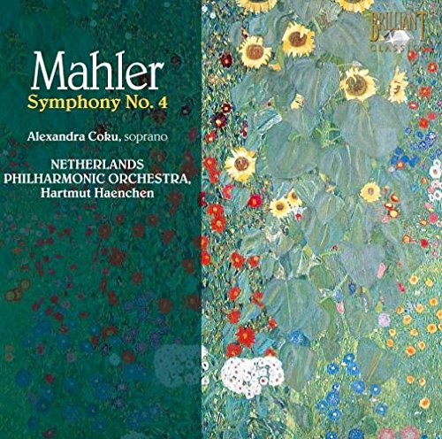 CD cover featuring a floral painting with text on a green background.