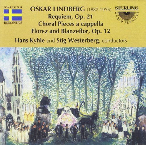 "CD cover with a painting of a funeral procession in a forest."