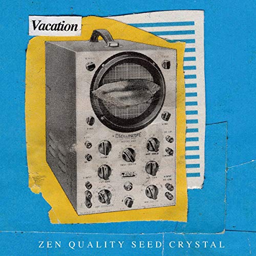 Album cover featuring a vintage reel-to-reel tape recorder on a blue background.