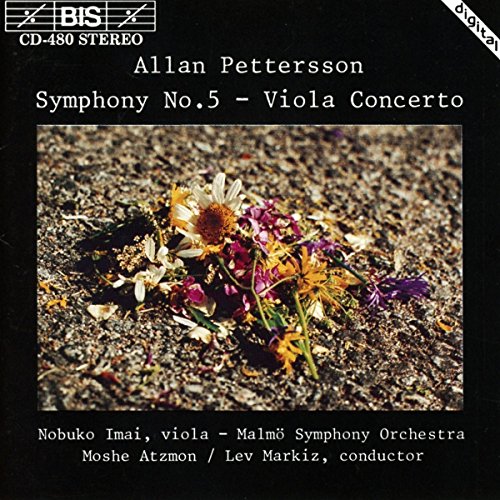 A CD cover featuring a photo of flowers on gravel, surrounded by black border.