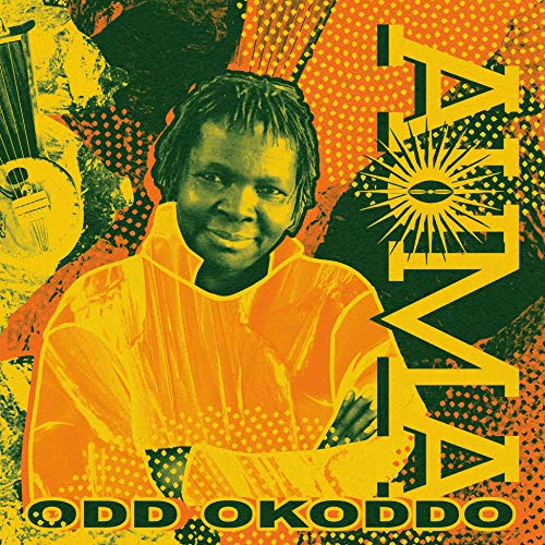 Vinyl album cover featuring a portrait of a man with a guitar.