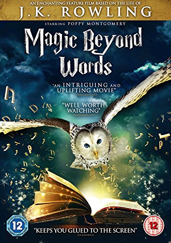"DVD cover featuring an owl emerging from a glowing book against a dark background."