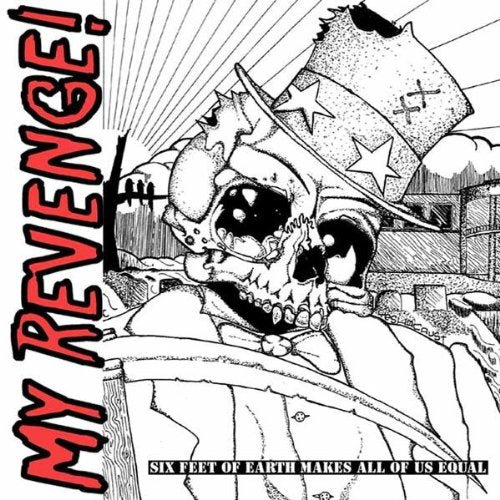CD cover: cartoon skull in top hat with red "REVENGE!" text.