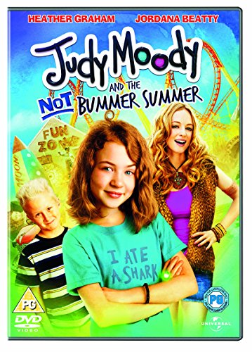 Judy Moody and The Not Bummer Summer" DVD cover with three children.