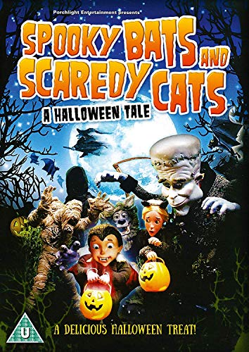 DVD cover featuring stop-motion Halloween characters, including a vampire, mummy, and Frankenstein's monster.