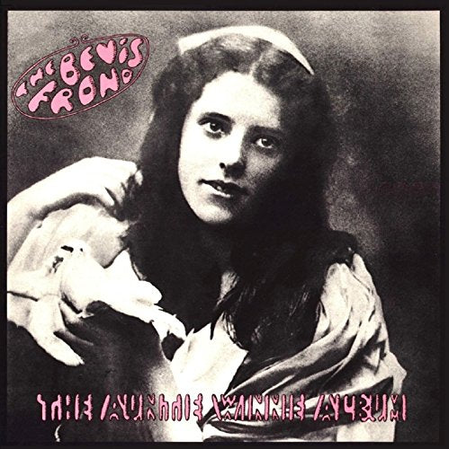 Black and white album cover featuring a woman in vintage nurse attire.