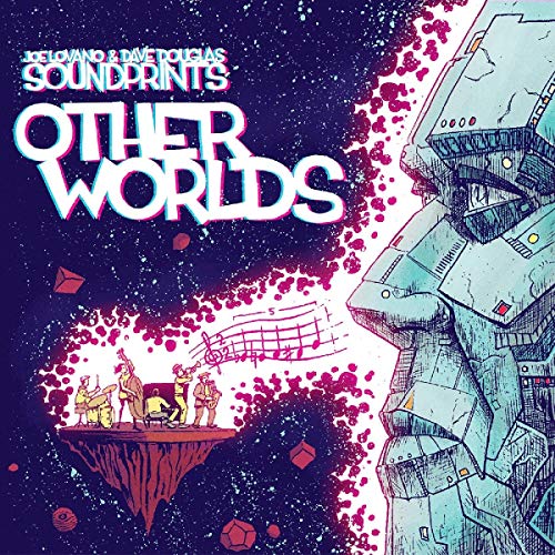 CD cover for “Other Worlds” by Joe Lovano & Dave Douglas Soundprints.