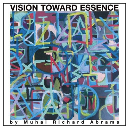 "Album cover with abstract, multicolored scribbles and artist's name in white text."