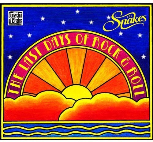 Album cover with sunset and clouds, titled "The Last Days of Rock & Roll".