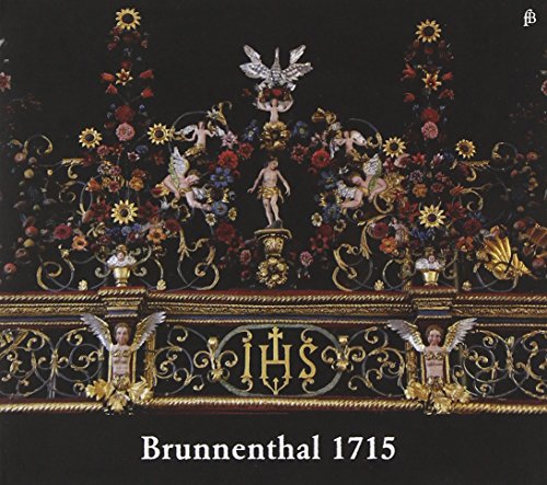 Ornate Baroque ceiling decoration with angels and floral motifs.
