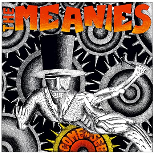 Black and white illustration of a figure with a top hat and sunglasses.