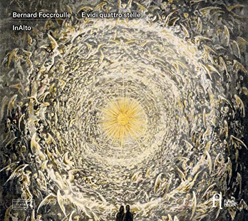 The image shows a CD cover with a swirling vortex and two silhouetted figures.