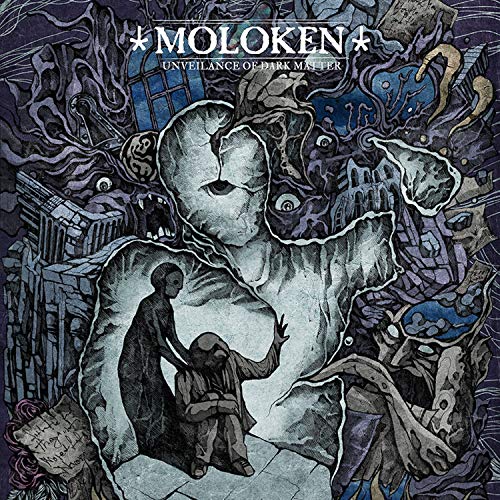 CD cover art: dark, surreal illustration with figures and abstract shapes.