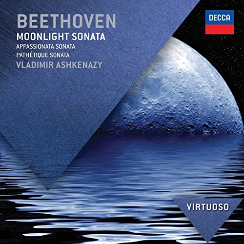 CD cover: blue tones, moonlit water, text listing Beethoven sonatas, Ashkenazy.
