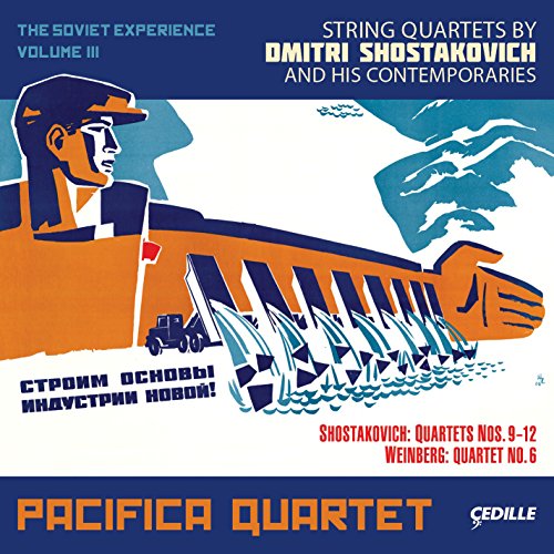 CD case featuring the Pacifica Quartet, likely with dark, dramatic artwork.