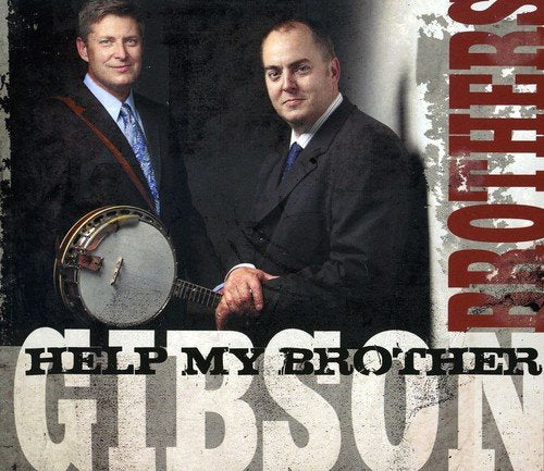 "Album cover featuring two men in suits, one holding a banjo, with title text."