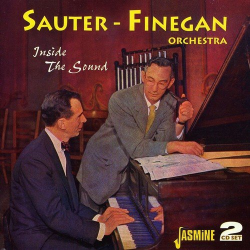 "CD cover art featuring two men in suits at a piano, vintage style."