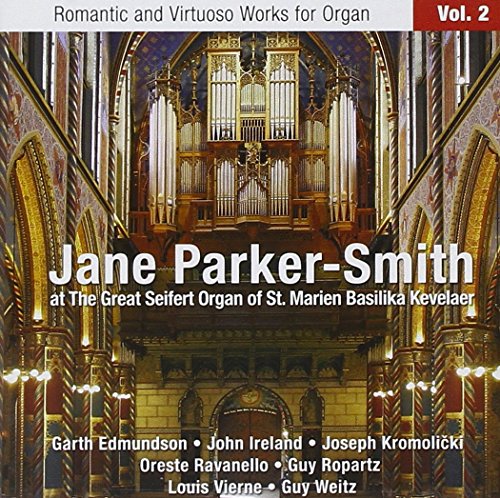"CD cover featuring a large pipe organ in a church with ornate details."