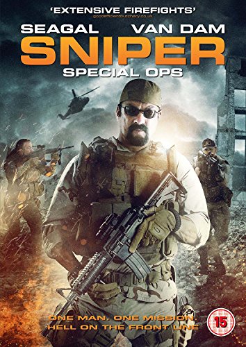DVD cover featuring Steven Seagal in military attire holding a rifle, with soldiers behind.