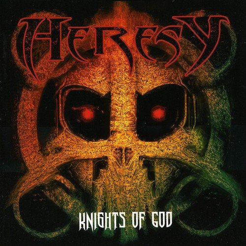 CD cover: skull with glowing red eyes and “Knights Of God” text.