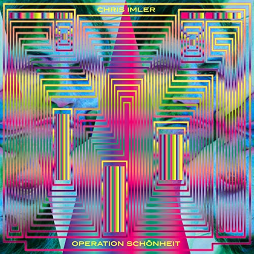 CD cover for “Operation Schönheit” by Chris Imler, abstract geometric design.