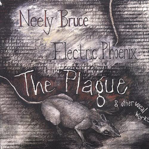 CD cover for “Electric Phoenix - The Plague” featuring a rat.