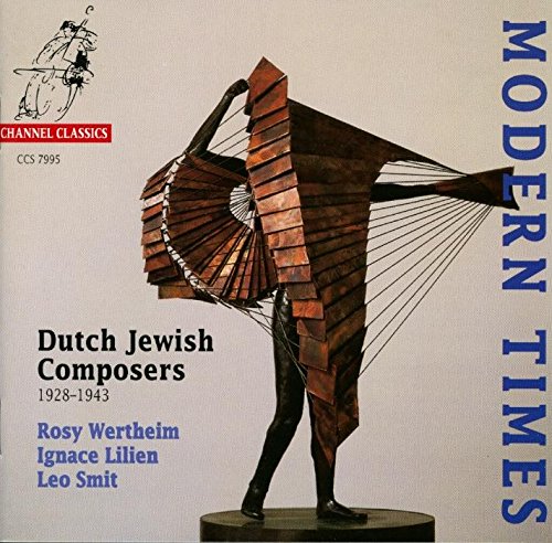 CD cover featuring abstract sculpture and text: "Modern Times - Dutch Jewish.