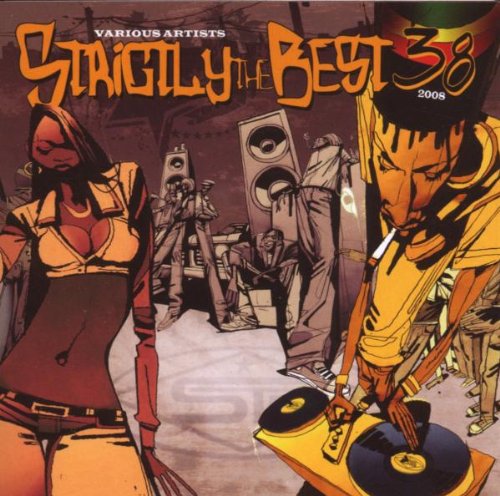 CD cover: “Strictly The Best Vol. 38” with illustrated figures and speakers.