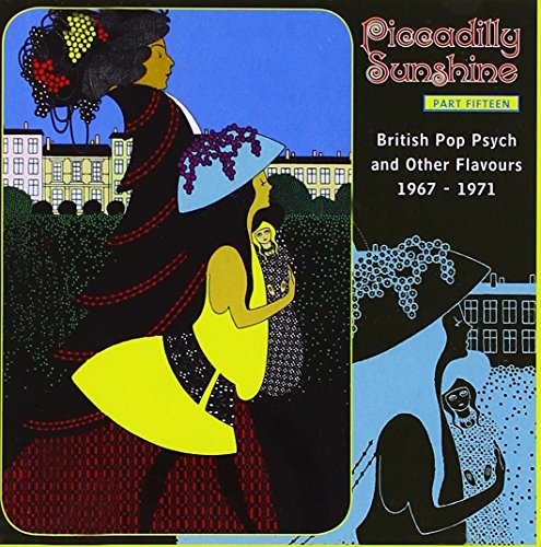 CD cover featuring stylized women in hats against a blue and black background.