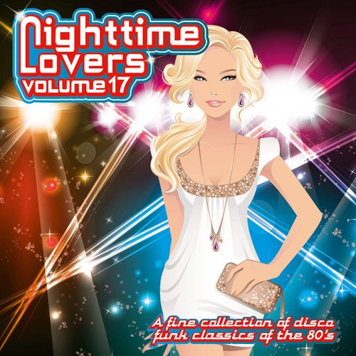 CD cover for “Nighttime Lovers, Vol. 17” featuring a blonde woman.