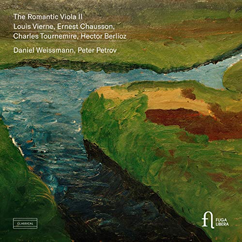 A CD cover featuring an impressionist painting of a river and green landscape.