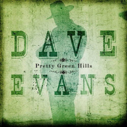 "CD cover with green-toned image of man wearing a cowboy hat."