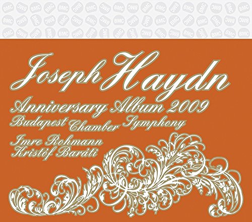 CD cover for Joseph Haydn's "Anniversary Album 2009" by Budapest Chamber Symphony.