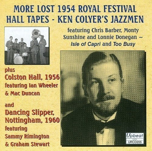 CD cover featuring a man with a moustache and band image.