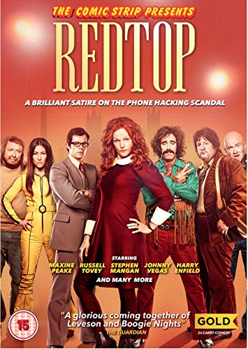 DVD cover for “Red Top” featuring a cast of characters in costume.