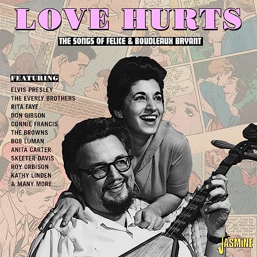 CD cover featuring a smiling couple with a guitar and comic book collage.